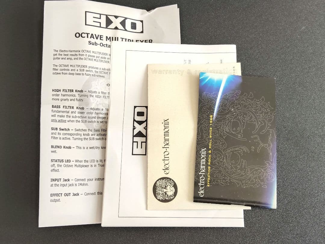 箱付 Electro-Harmonix Octave Multiplexer