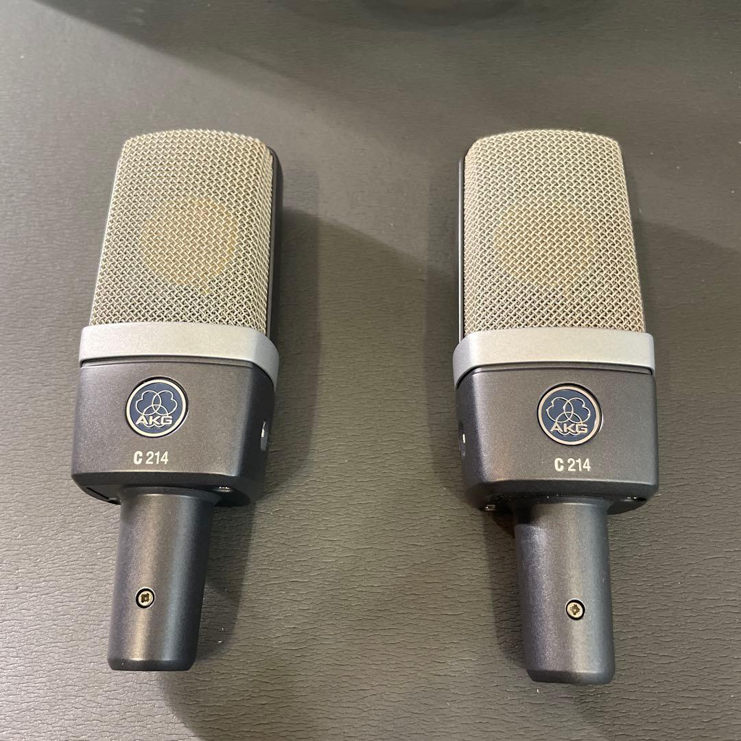 AKG ( アーカーゲー ) C214 STEREO SET コンデンサーマイク