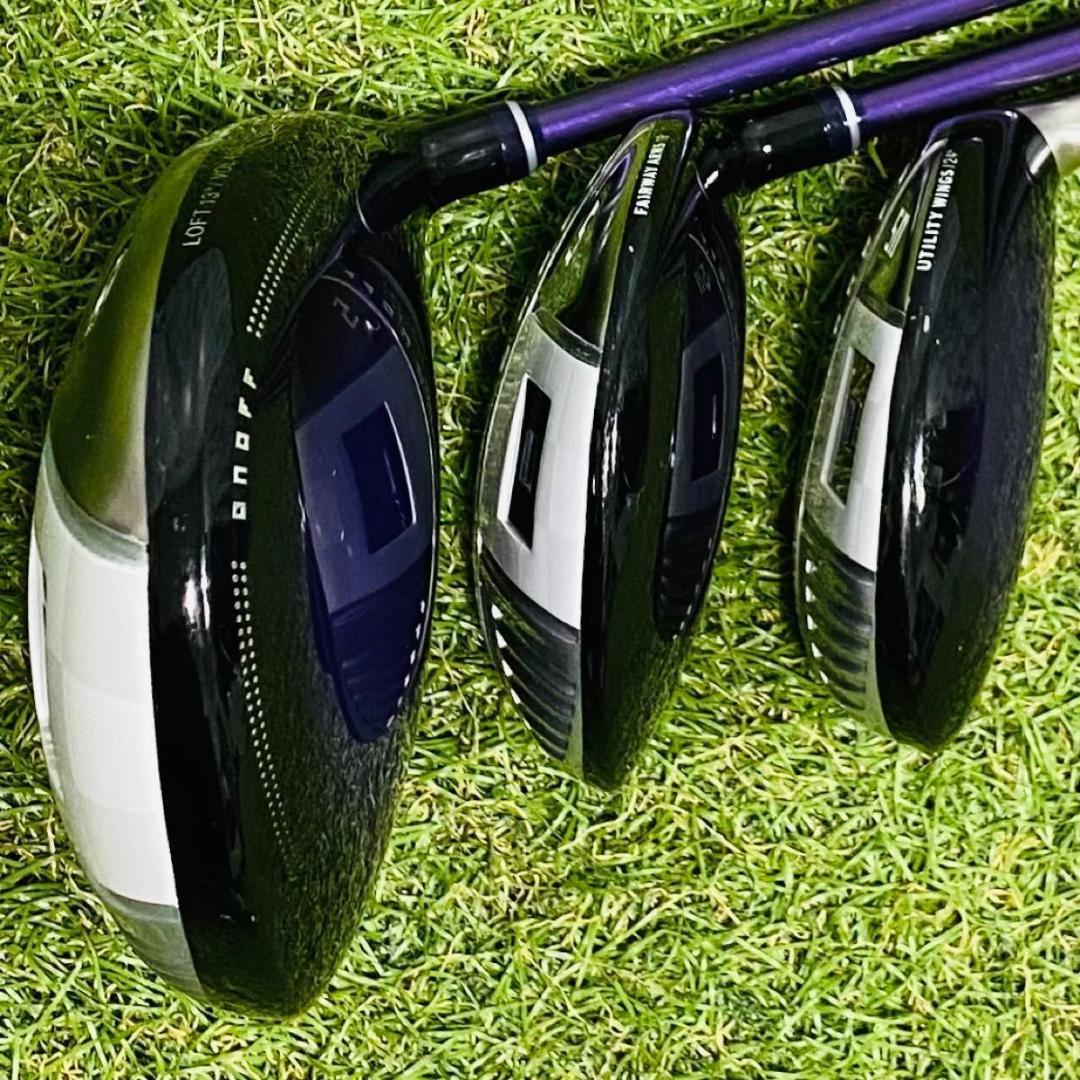 【極美品】オノフ 2023 1W 5W 5UT レディース ウッド3本セット L