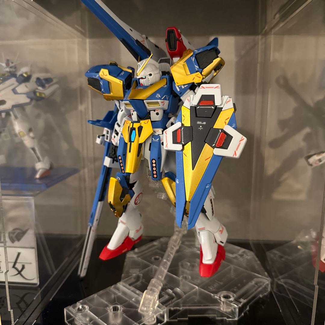 MG V2アサルトバスターガンダムver.ka 部分塗装完成品
