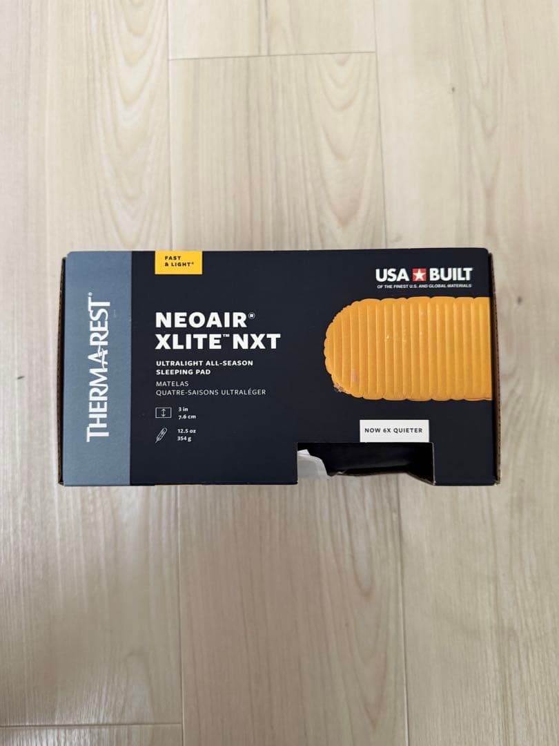 【美品/1回使用】サーマレストNEOAIR XLITE NXT 登山・キャンプ用