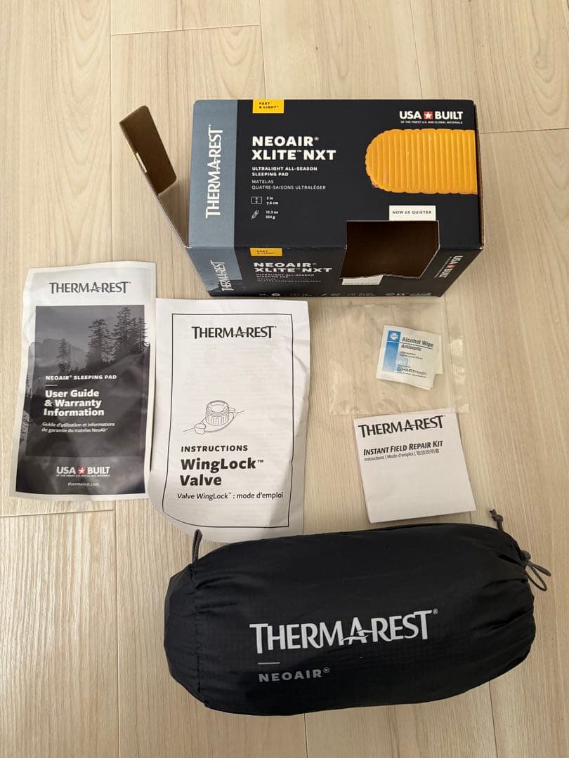 【美品/1回使用】サーマレストNEOAIR XLITE NXT 登山・キャンプ用