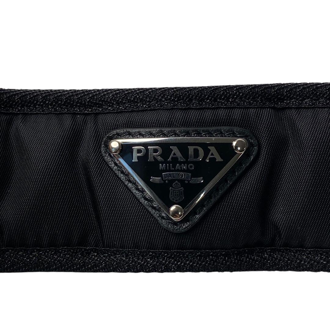 未使用 プラダPRADA 2YC016 ドッグ 首輪 Mサイズ