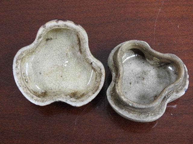 織部香合　保存箱　M834