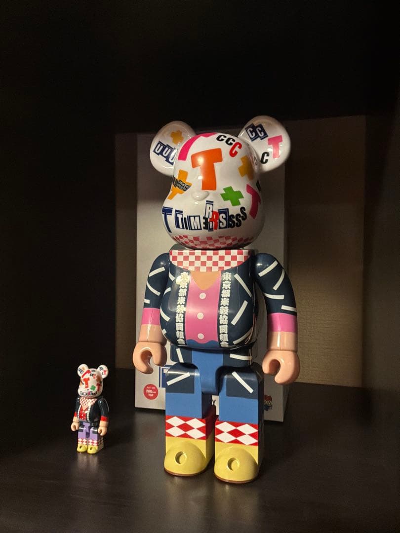 忌野清志郎　タイマーズ　ベアブリック 400 100 %