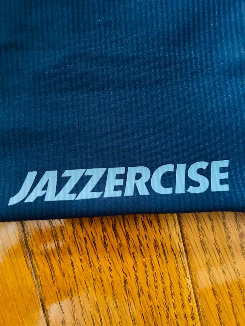 美品 JAZZERCIZE スポーツウェアセット ネイビー