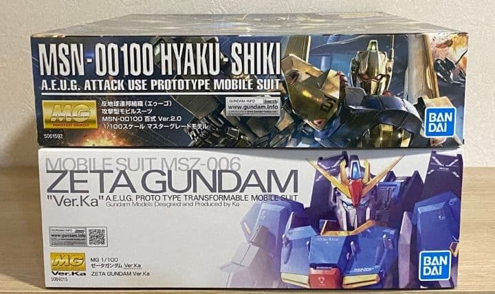 MG 百式2.0 MGゼータガンダムVer.Ka ガンプラ　機動戦士ガンダム