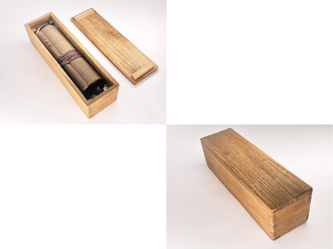 【 十返舎一九　画賛 】　　軸装　桐箱付