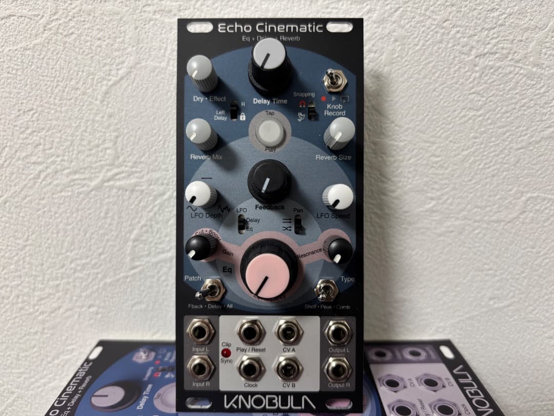 Knobula Echo Cinematic ユーロラック モジュラーシンセ
