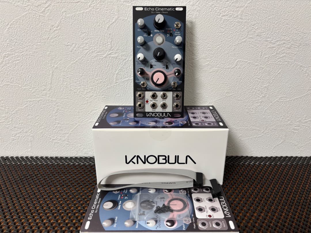 Knobula Echo Cinematic ユーロラック モジュラーシンセ