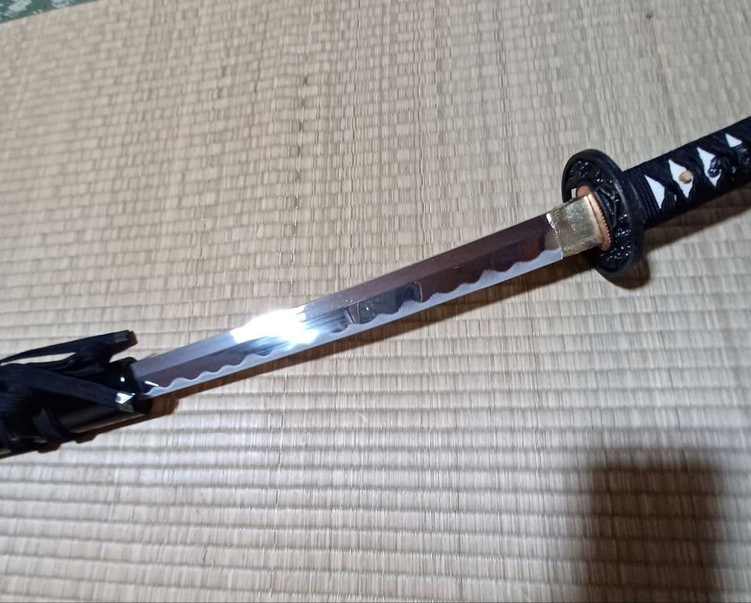 舞踊刀　模造刀　黒 約73cm