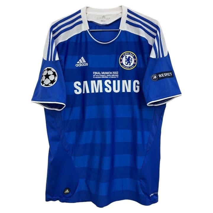 11-12 チェルシー　ドログバ　アディダスオフィシャル　CL決勝戦ユニフォーム