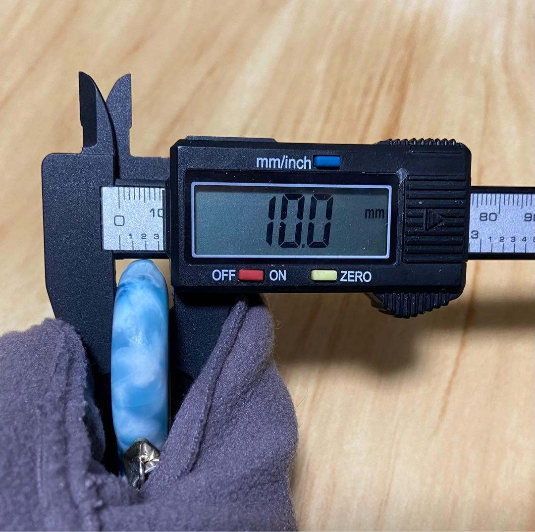 新年セール☆高品質ラリマー☆ BIGハート　ペンダント