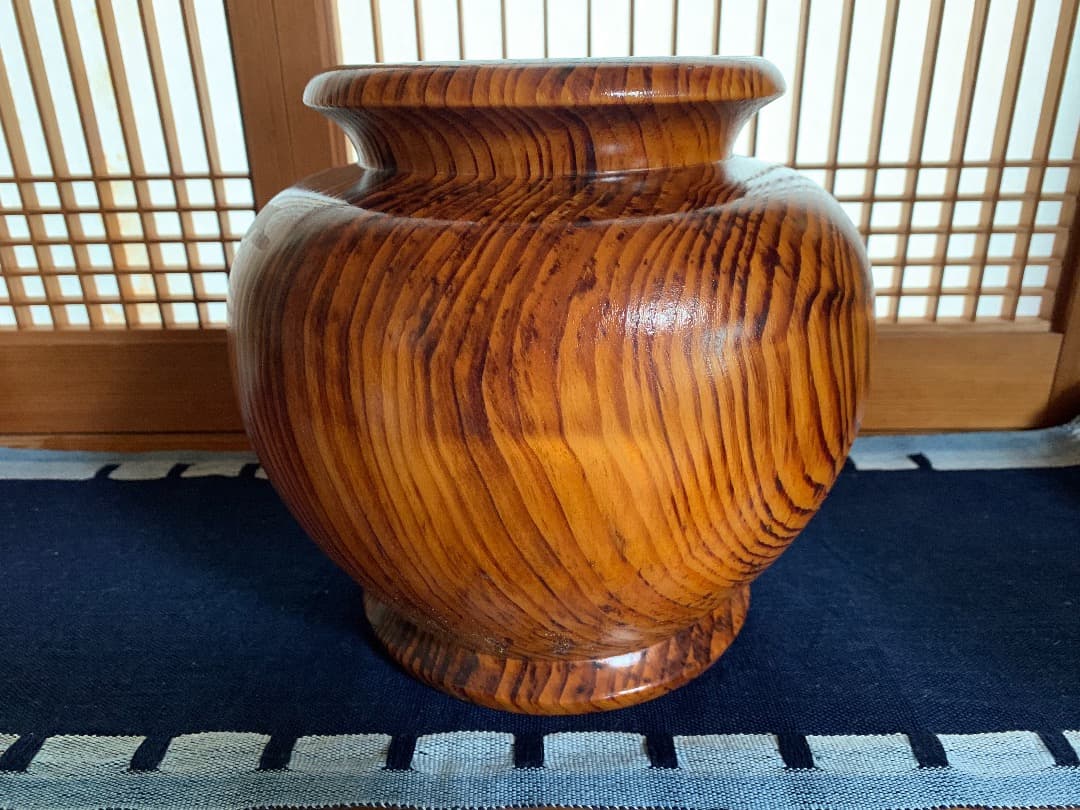 【国産】　地松　木壺