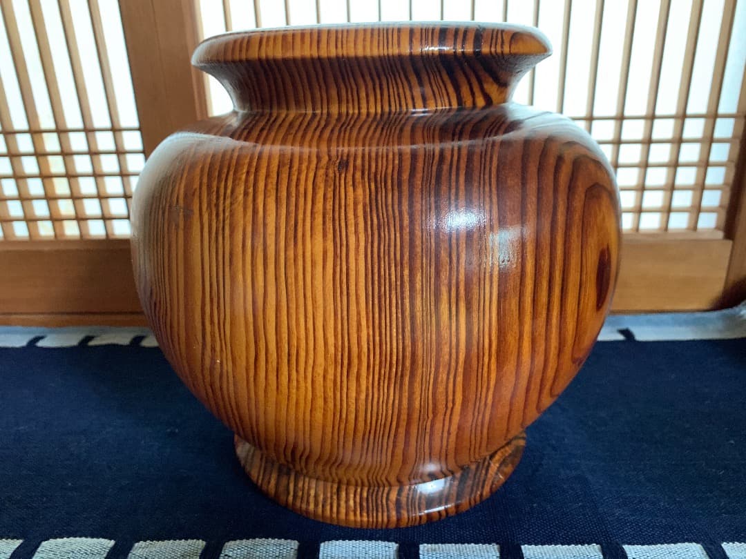 【国産】　地松　木壺