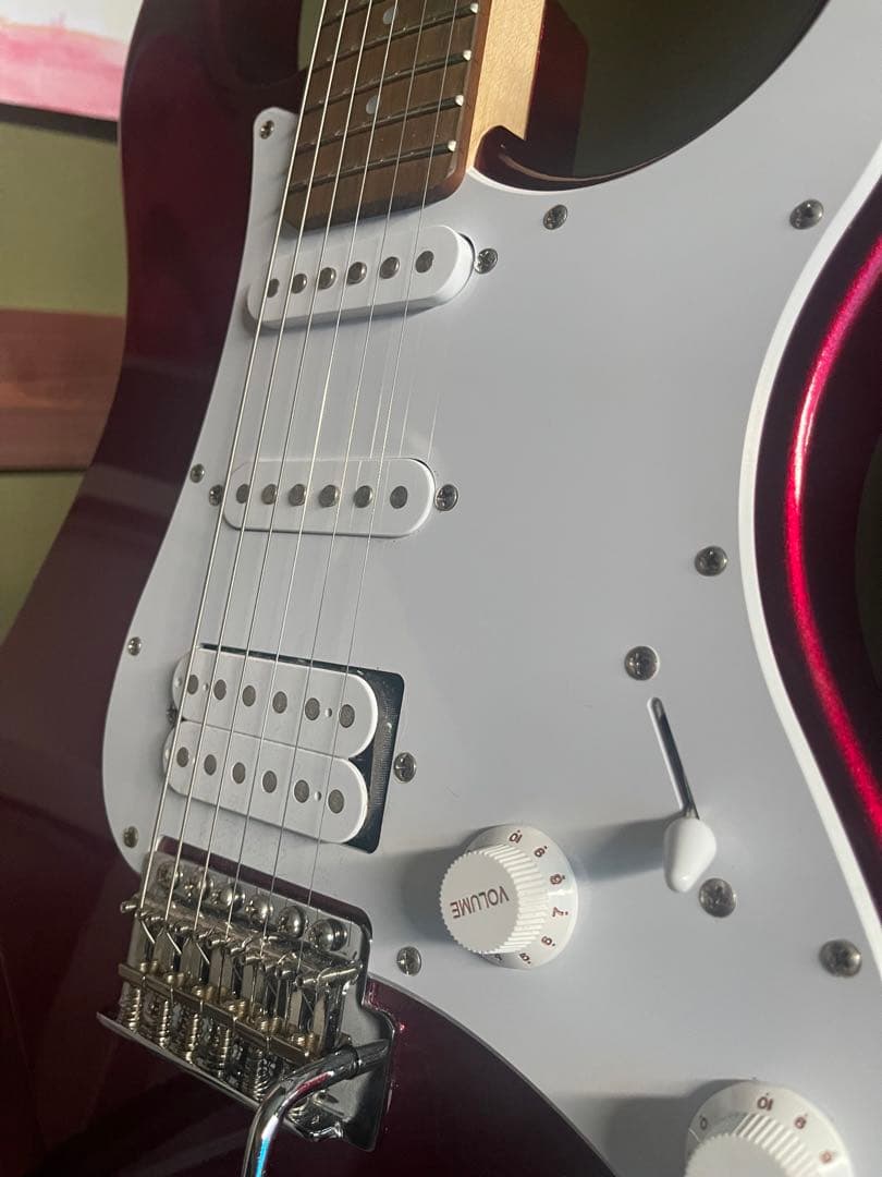 Yamaha PACIFICA エレキギター レッド ギターケース付き