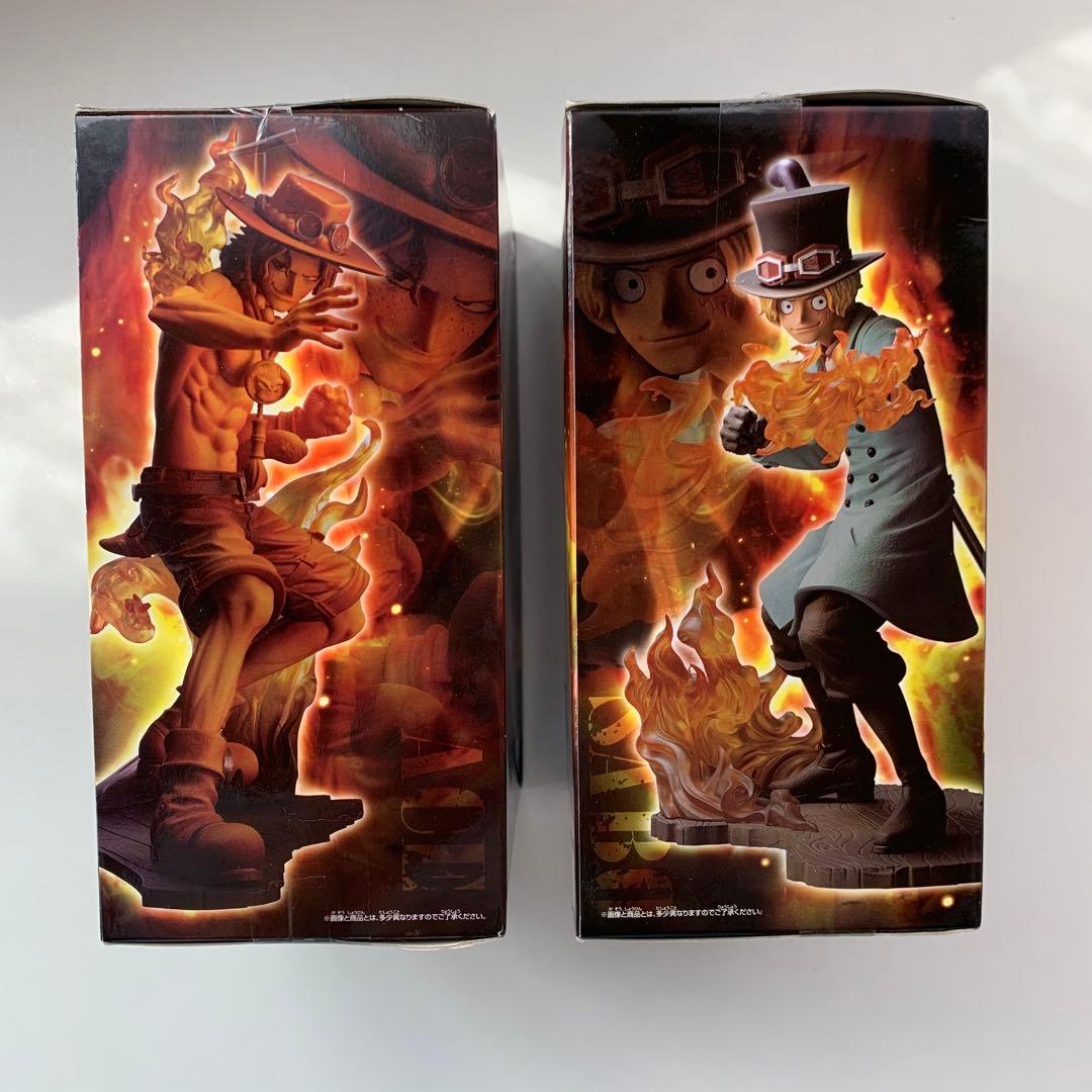 ワンピース　スタンピード　サボ　ポートガス・D・エース　フィギュア　プライズ