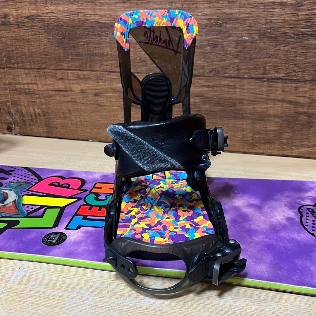 LIBTECH サロモン　初心者オススメ　レディーススノーボード4点　ブーツ無し