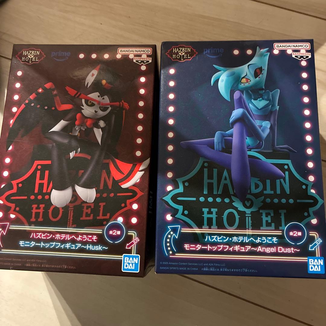 ハズビン・ホテルへようこそ モニタートップフィギュア　ハスク　エンジェル・ダスト