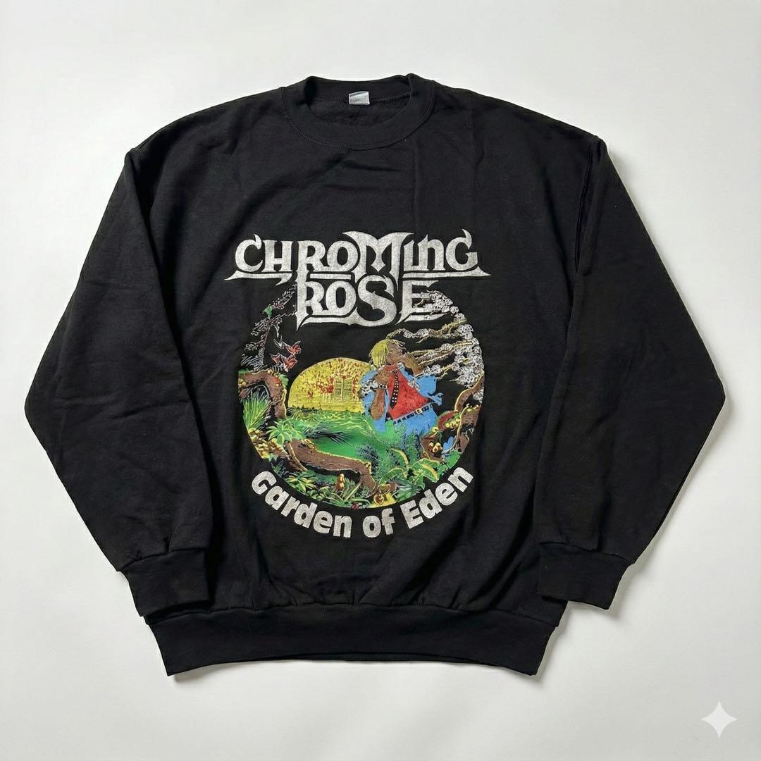 CHROMING ROSE スウェットシャツ【Lサイズ】クローミング・ローズ