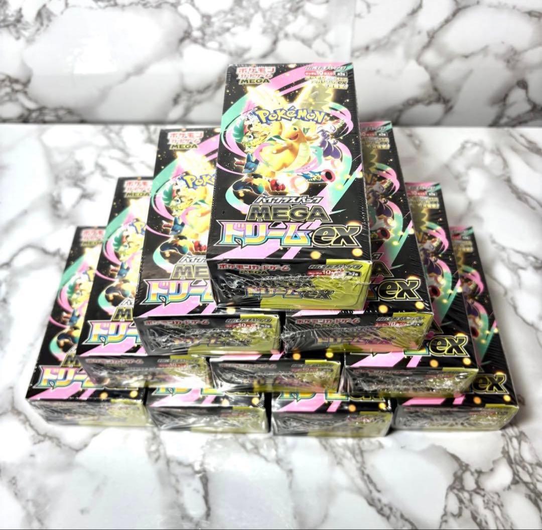 10box シュリンク付 MEGAドリームex 一次流通品 ポケモン　値引き不可