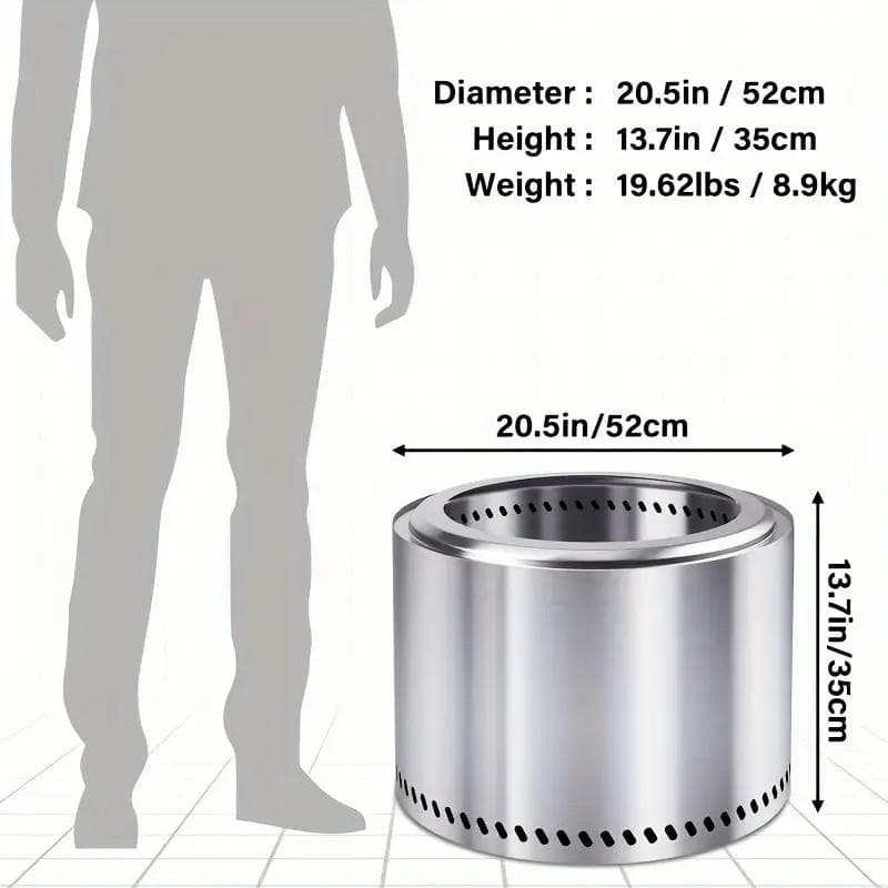 大型二次燃焼ストーブ ソロストーブ ボンファイアー 新品未使用品