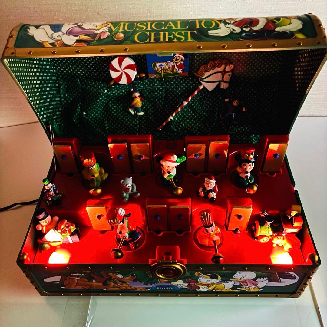 ディズニー ミッキー ミュージカル トイチェスト オルゴール★箱付き★