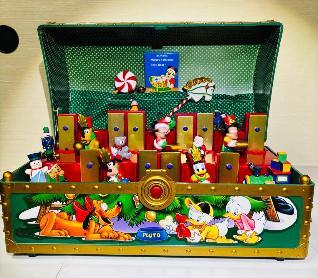 ディズニー ミッキー ミュージカル トイチェスト オルゴール★箱付き★