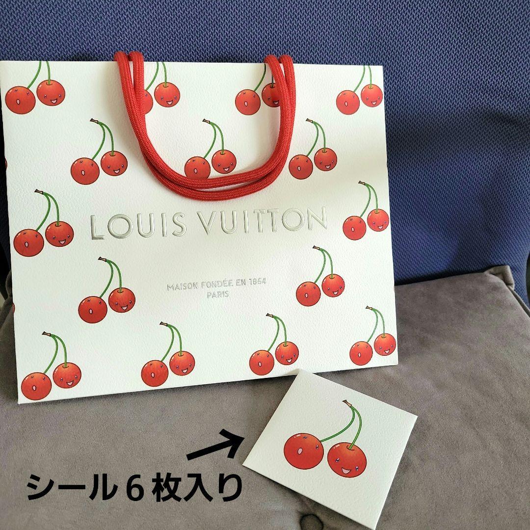 ルイヴィトン×村上隆 コラボ ノートブック チェリー　限定ショッパー シール付