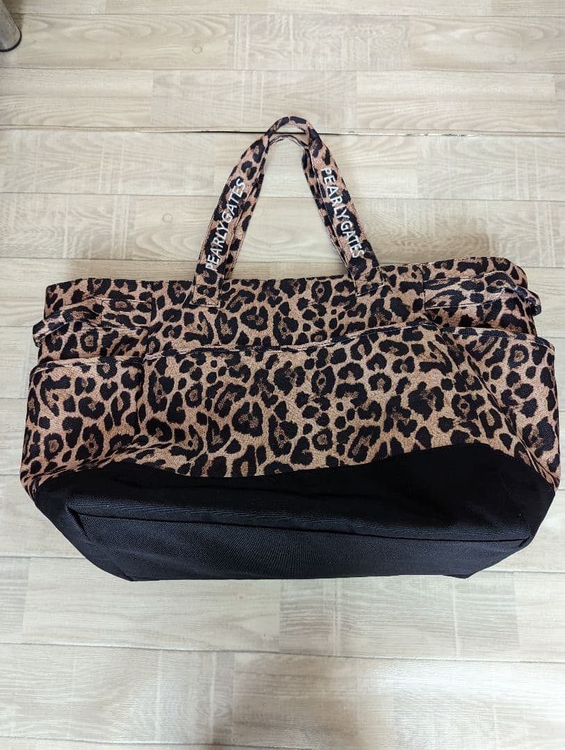 PEARLY GATES ヒョウ柄トートバッグ