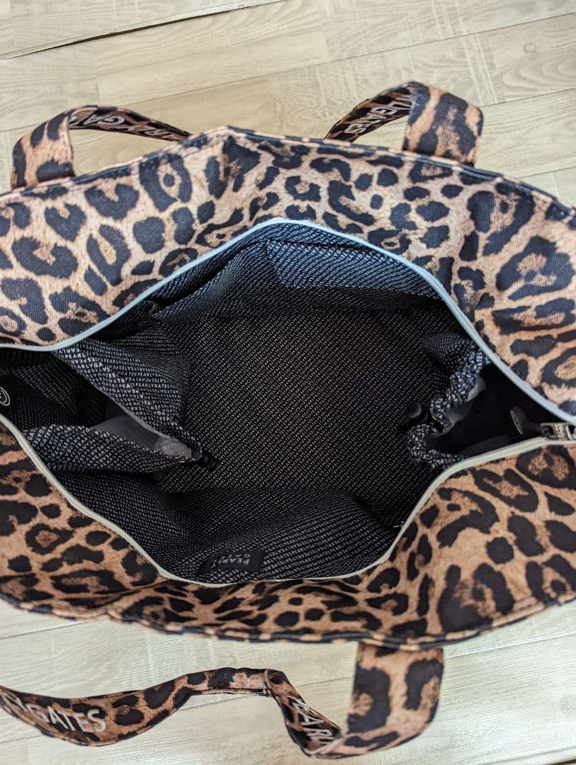 PEARLY GATES ヒョウ柄トートバッグ