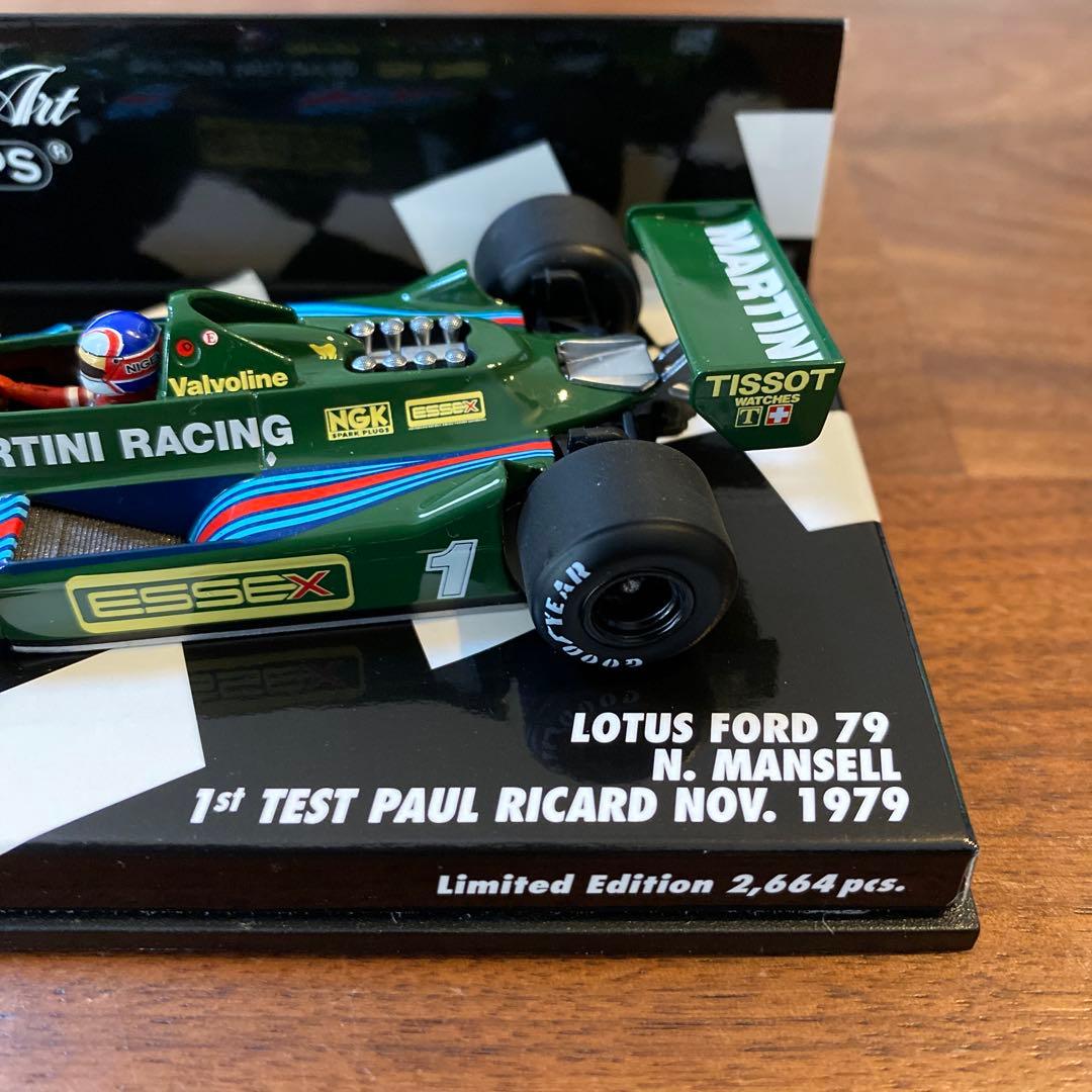 ナイジェル・マンセル ロータス フォード 79 F1初テスト 2,664台限定品