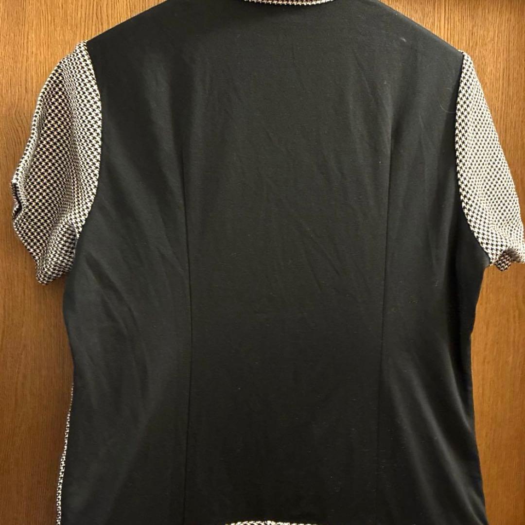 フィラ　Fila ゴルフ　ワンピース　チャック　ファスナー　千鳥柄　スポーツ　服