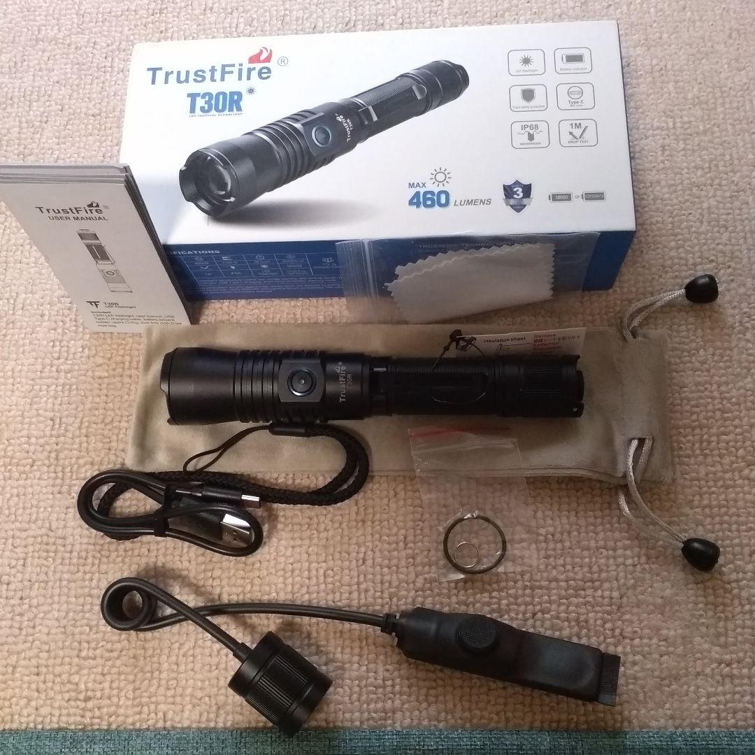 Trustfire 懐中電灯 LEPハンディライト タクティカルライト
