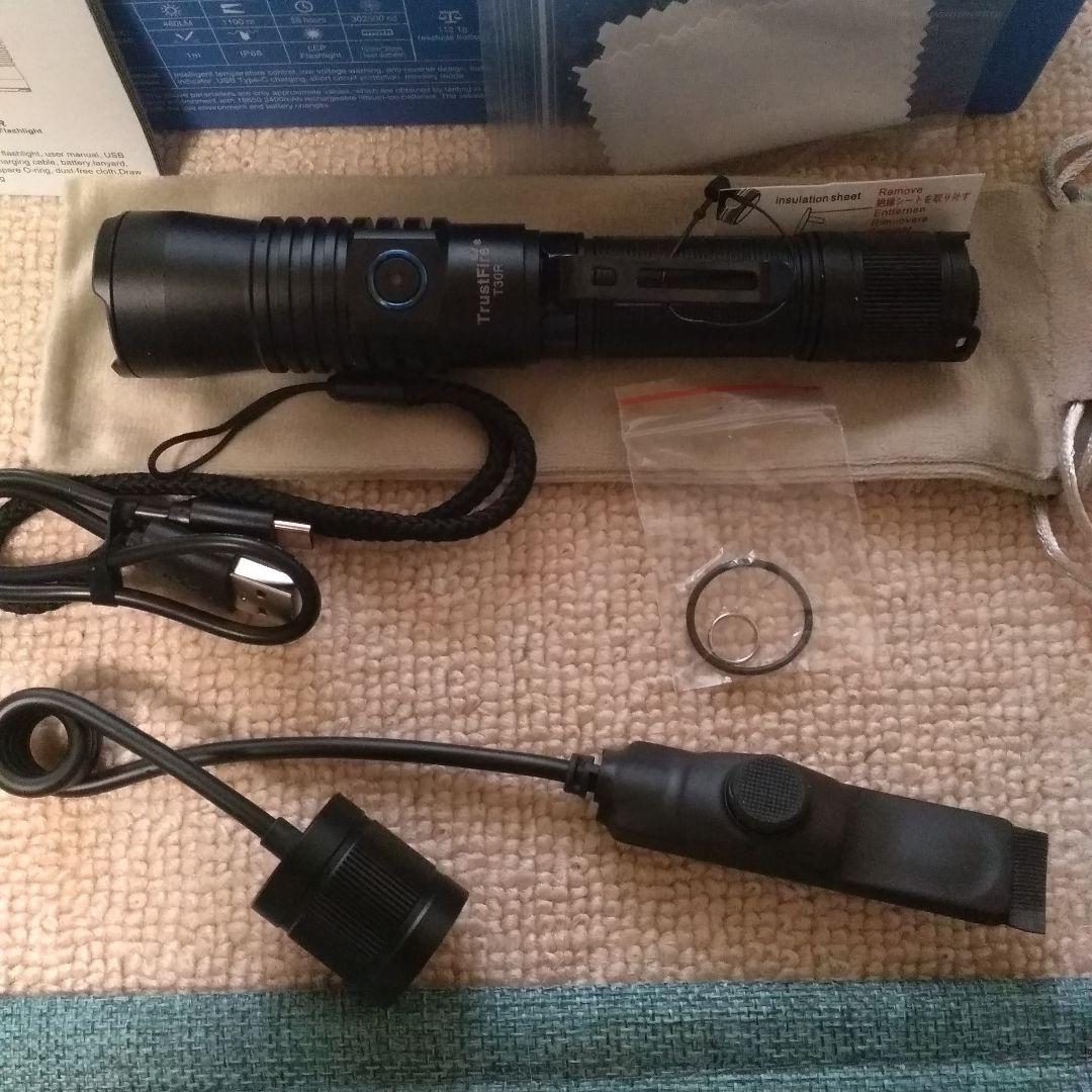 Trustfire 懐中電灯 LEPハンディライト タクティカルライト