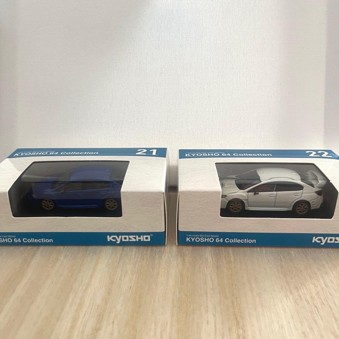 KYOSHO スバル　WRX STI ファミリーマート限定　1/64 セット