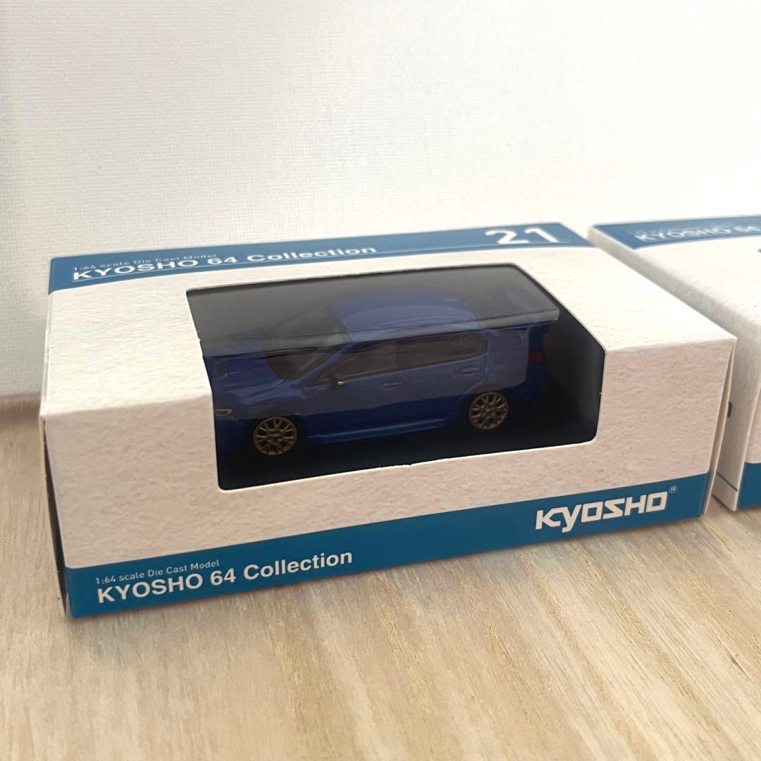 KYOSHO スバル　WRX STI ファミリーマート限定　1/64 セット