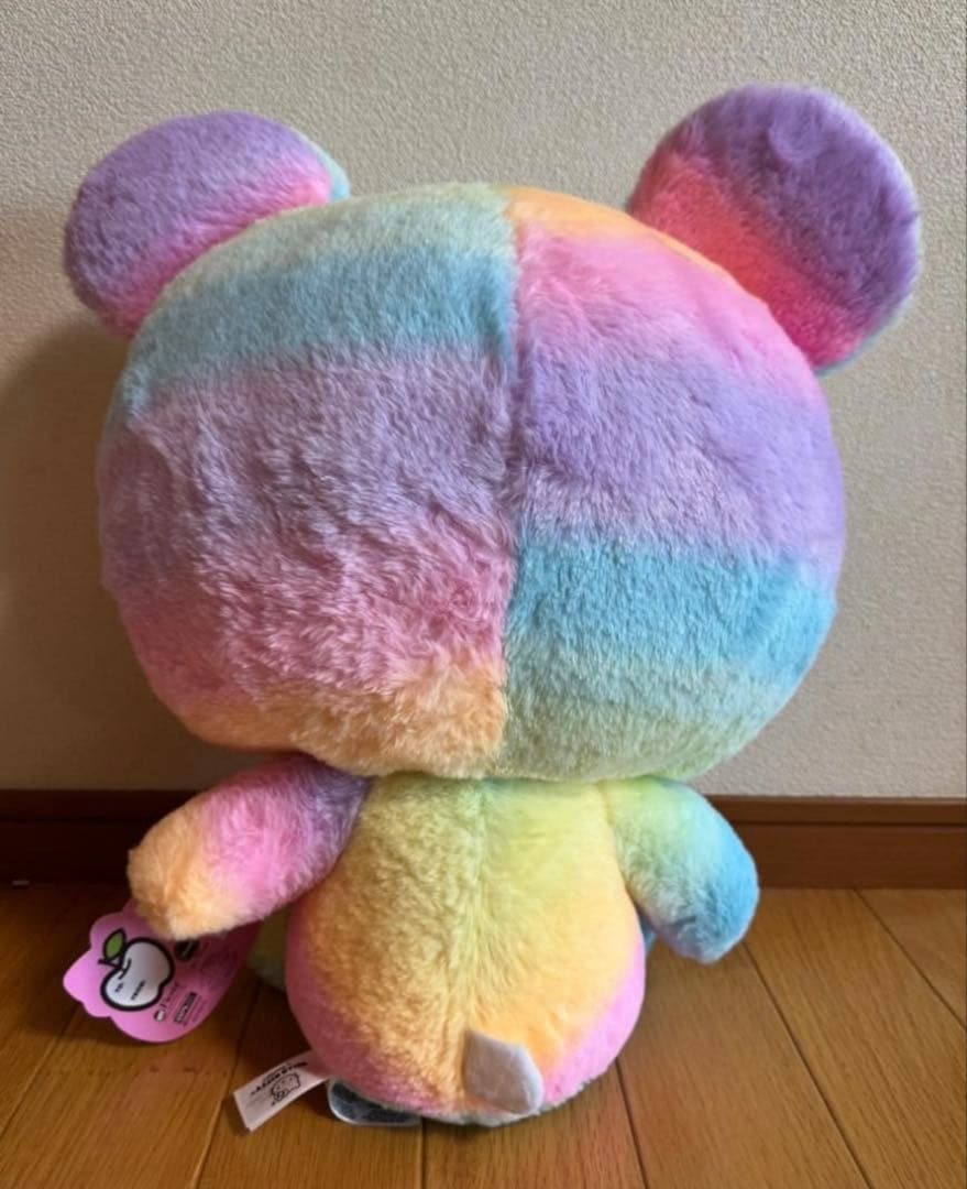 アメリカ限定 BTS ハローキティ レインボーシャー ベットぬいぐるみ