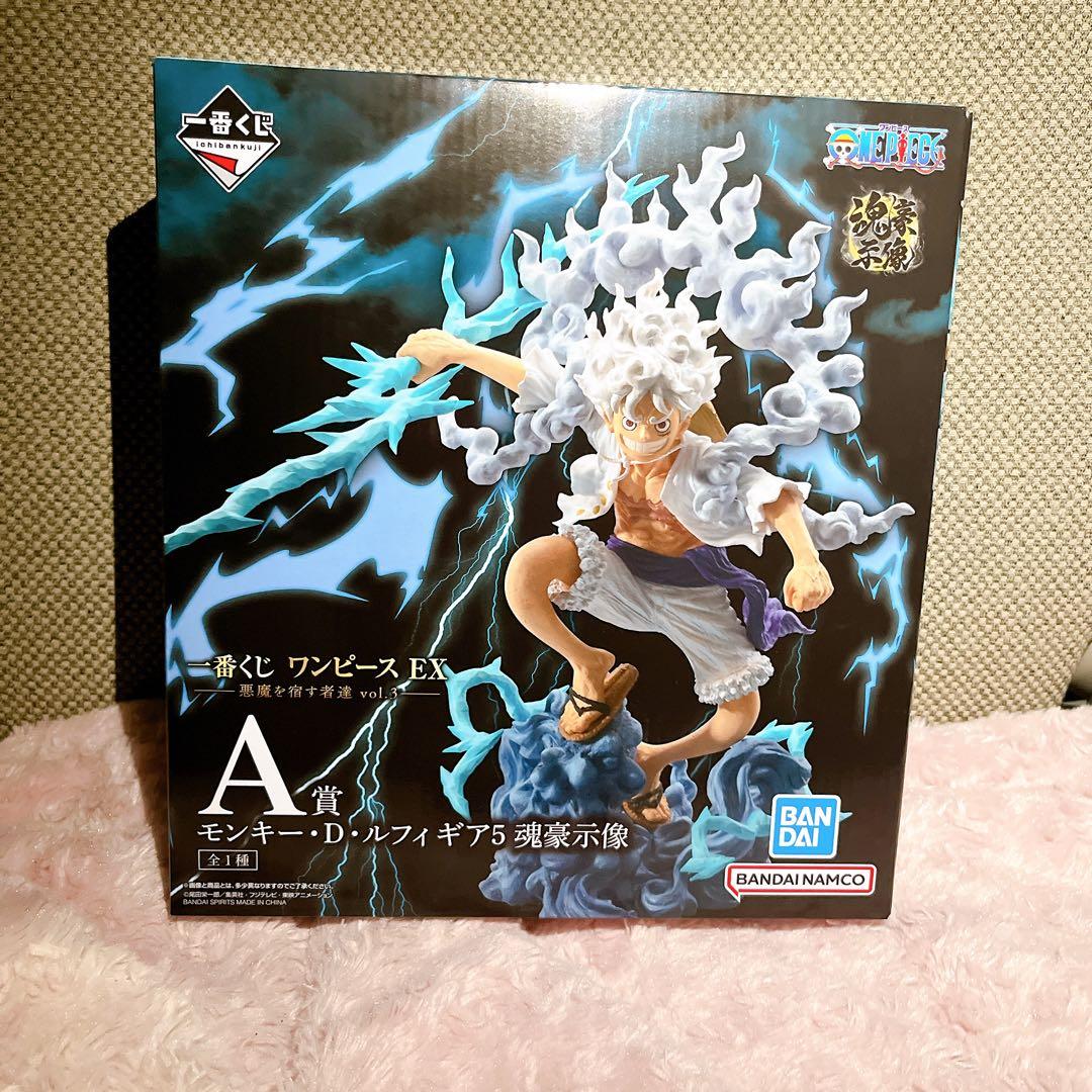 ワンピース　フィギュア　一番くじ　A賞　ルフィ ニカ