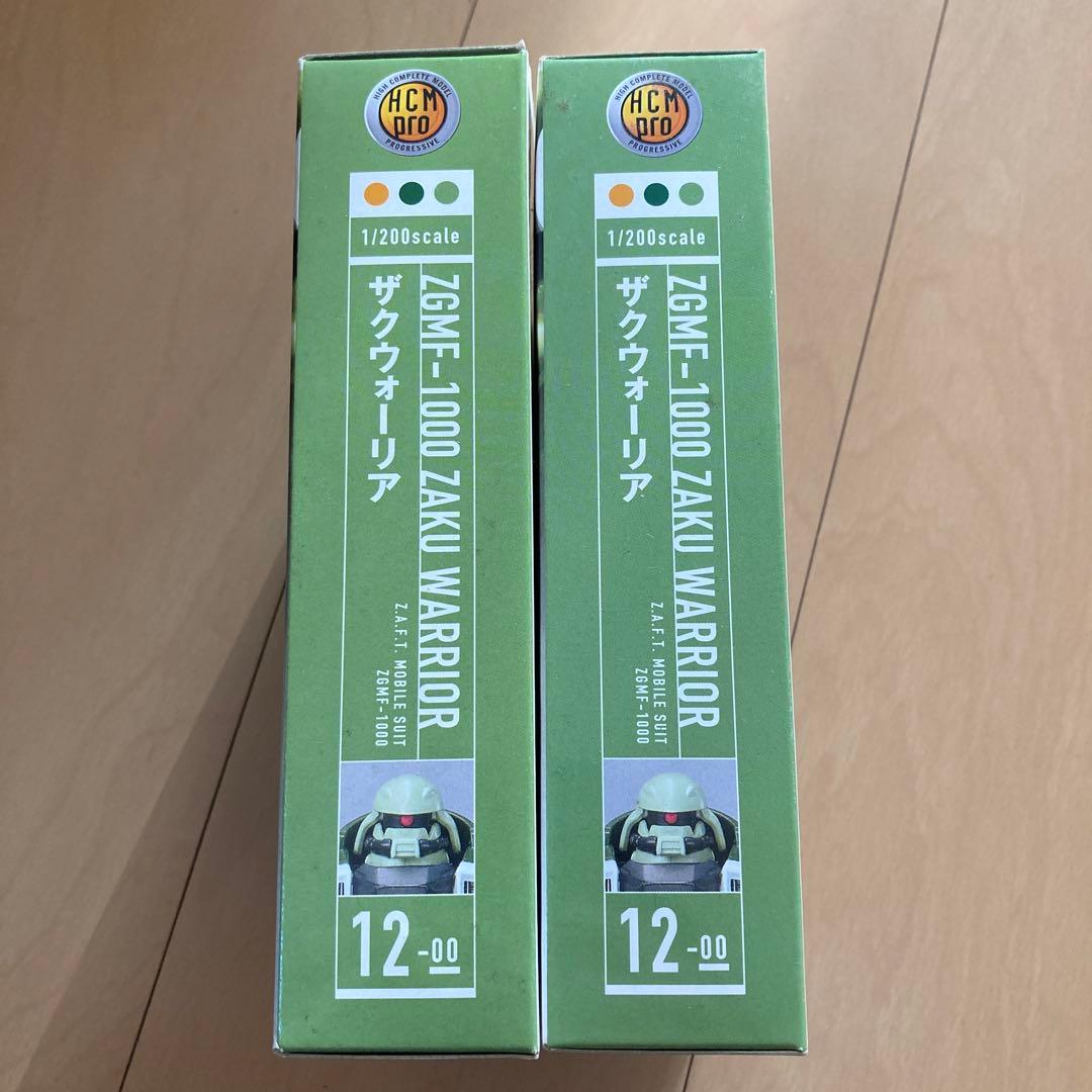 【即購入ok!!】バンダイ HCM Pro ザクウォーリア 新品2体セット
