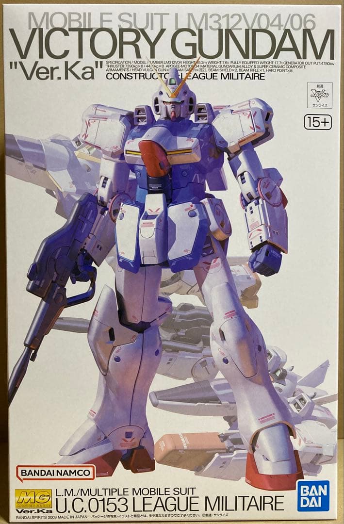 D*)様 MG ビクトリーガンダム Vガンダム Ver.Ka BANDAI