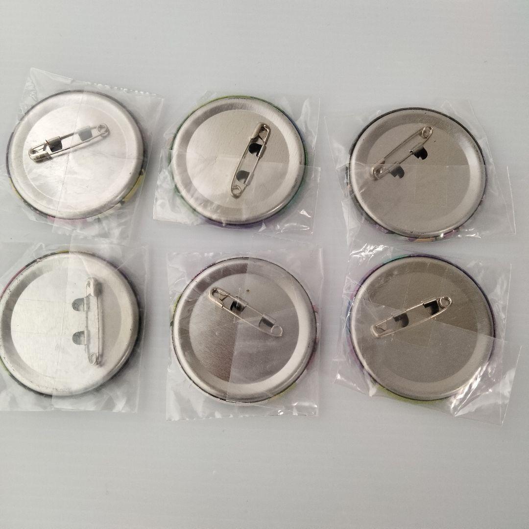 スプラトゥーン シオカラーズ ブロマイド缶バッジ 6枚セット　新品未開封