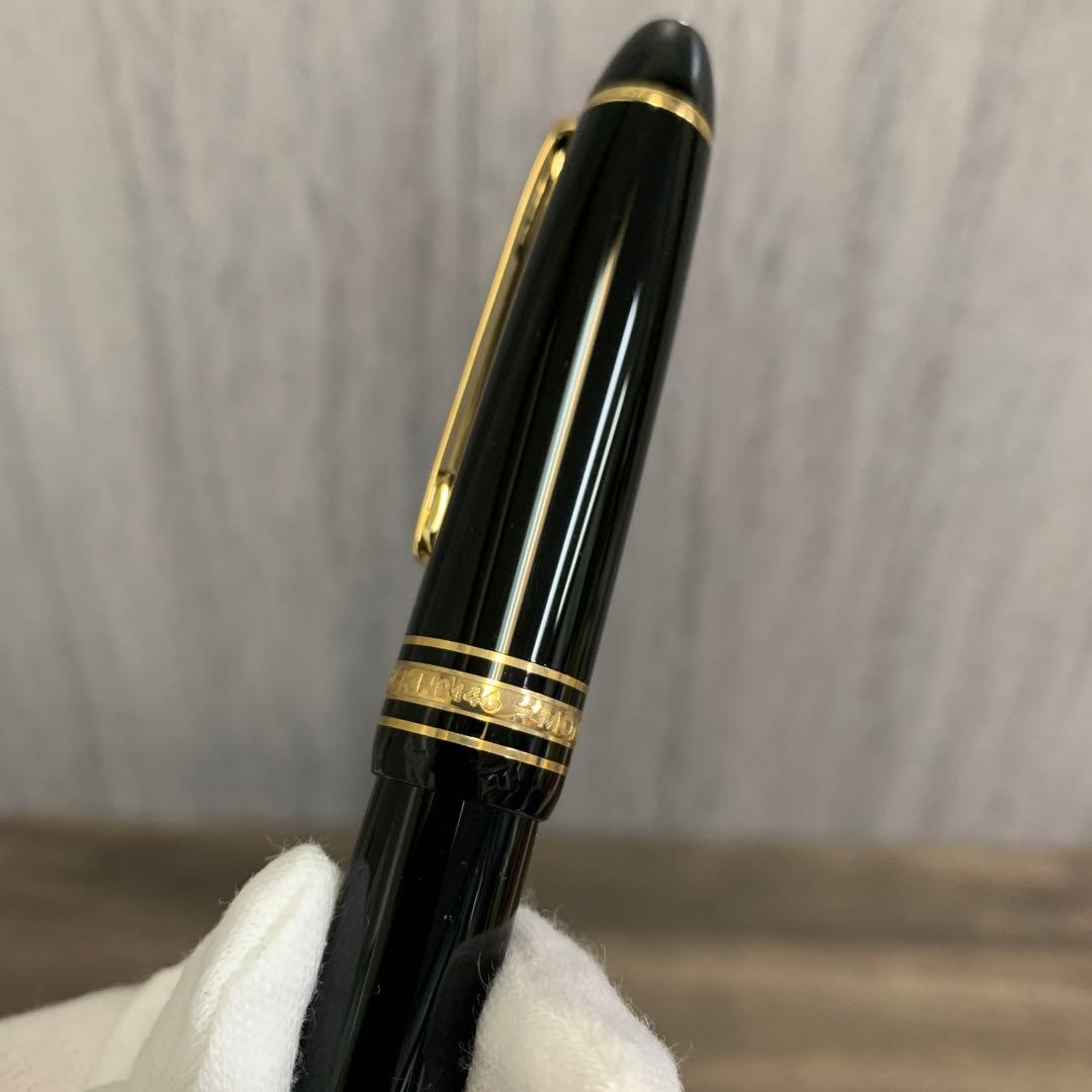 m061207m ★美品★ モンブラン　マイスターシュテュック万年筆 黒　146