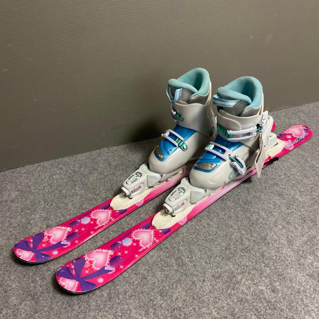 ★美品★メンテナンス済　子供スキーセット 身長86~100cm前後のお子様向け