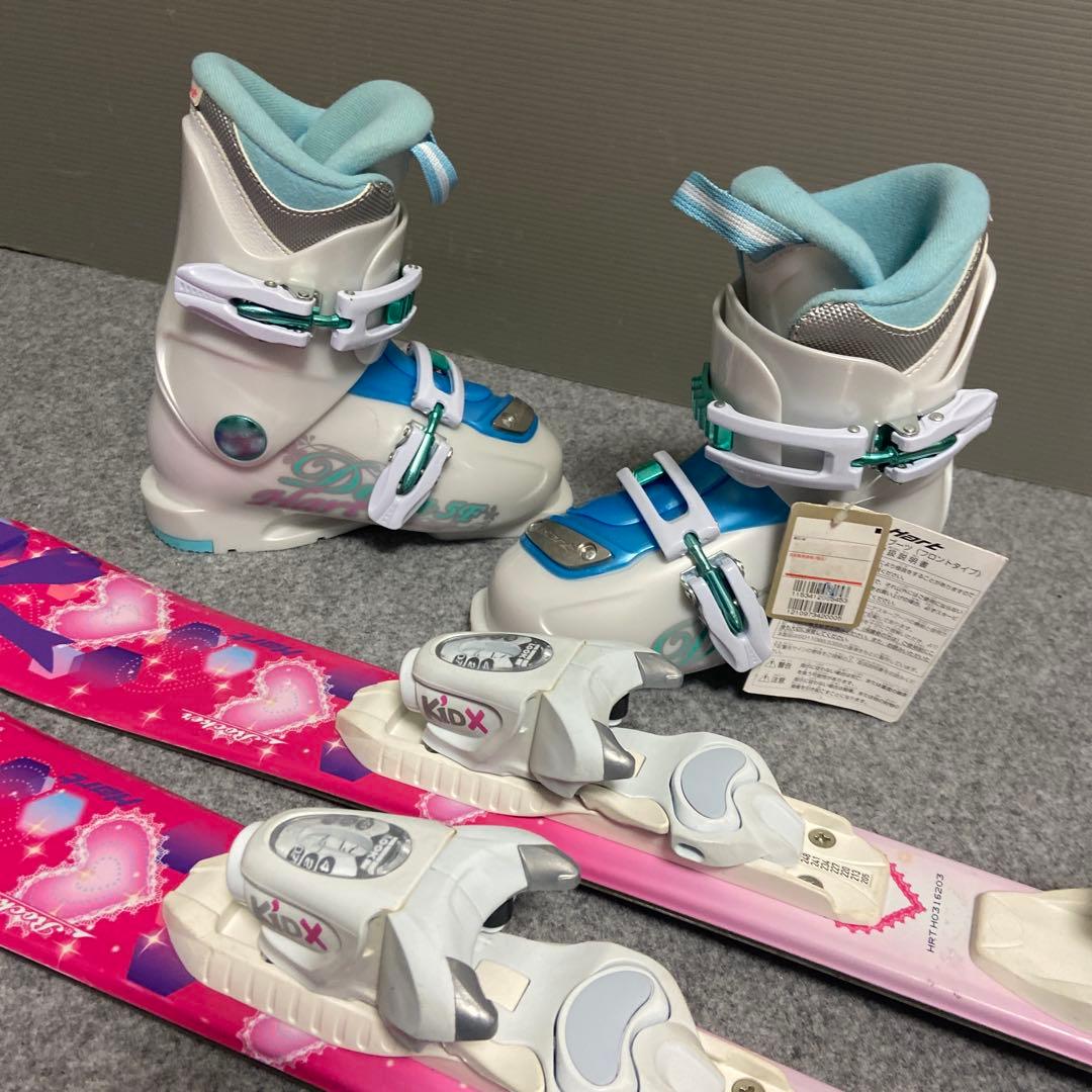 ★美品★メンテナンス済　子供スキーセット 身長86~100cm前後のお子様向け