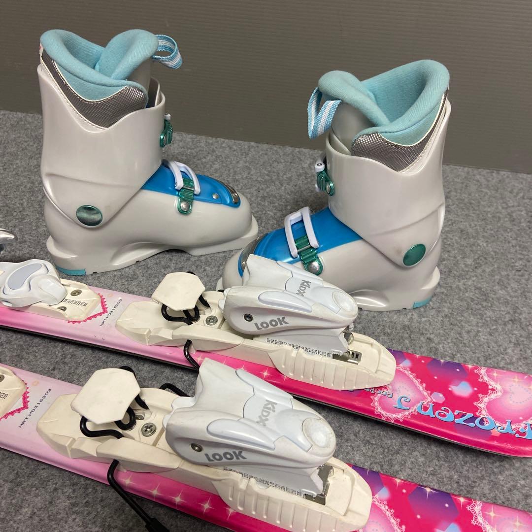 ★美品★メンテナンス済　子供スキーセット 身長86~100cm前後のお子様向け