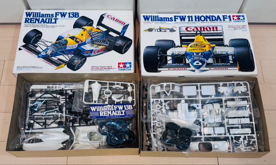 オ*ン様 【未組立】タミヤ　ウィリアムズ　2台セット　1/20