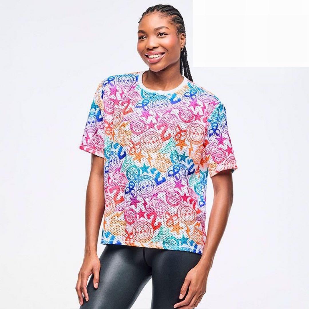 新品　正規品　ズンバ　M メッシュ　Tシャツ