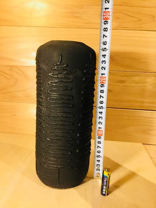 花瓶 黒 壺 つぼ