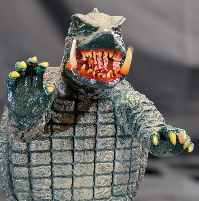 昭和ガメラ（海洋堂）ソフビ ガレージキット塗装済完成品